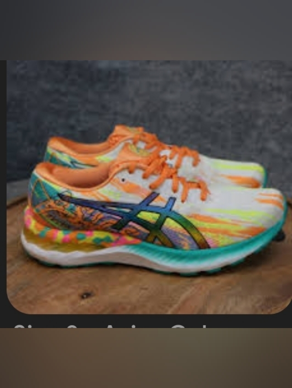 ASICS GEL-Nimbus 23 running shoes 2021 Color Injection Size 8 Women Firm